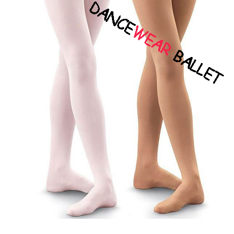 Ultra Soft Microfiber Footed Dancewear Ballet Tights